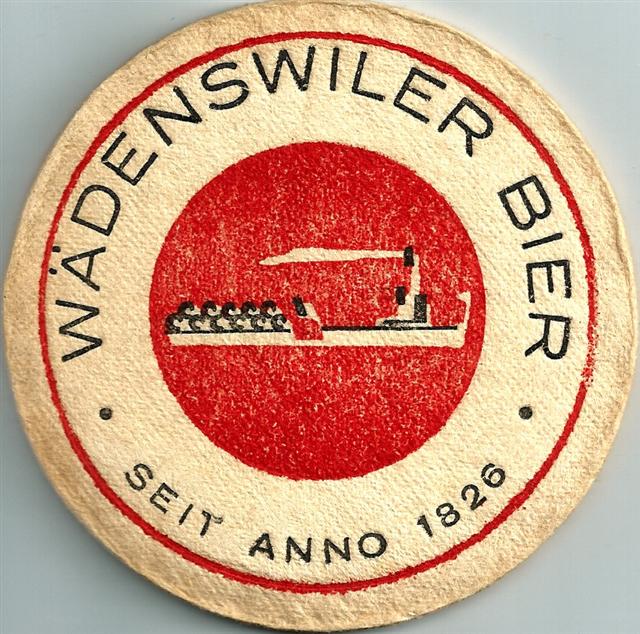 wdenswil zh-ch wdenswiler 1a (rund215-seit anno 1826-schwarzrot) 
